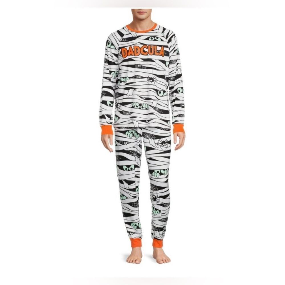 Way to Celebrate Halloween “Dadcula” 2 pc pajama set sz 2X (50-52)